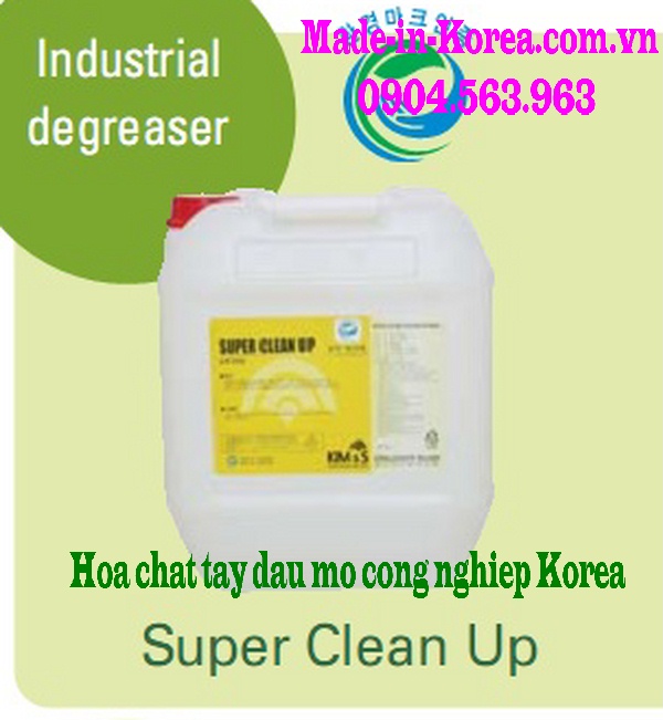 Hóa chất tẩy dầu mỡ công nghiệp SUPER CLEAN UP